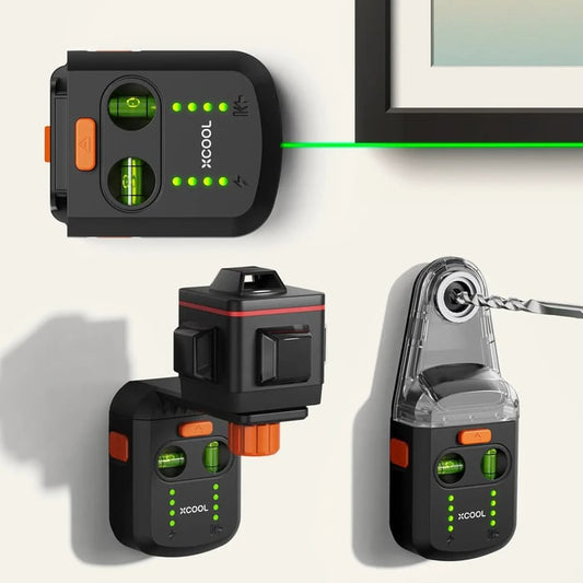 3-in-1 Wall-Mountable Laser Level